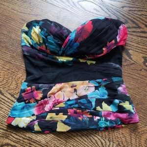 NWOT Bebe Bustier Top